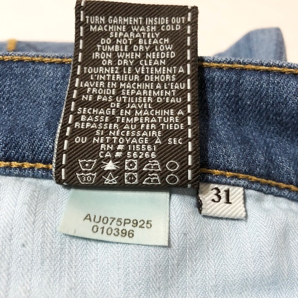 7FAM Wmn’s Lexie Lowrise Bootcut Stretch Jeans- 31 - Picture 15 of 16